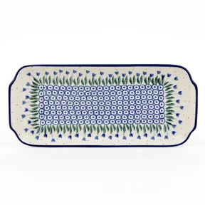 Tacka z uszkami 410 32/14,5 cm <br> 490AX Tulipany